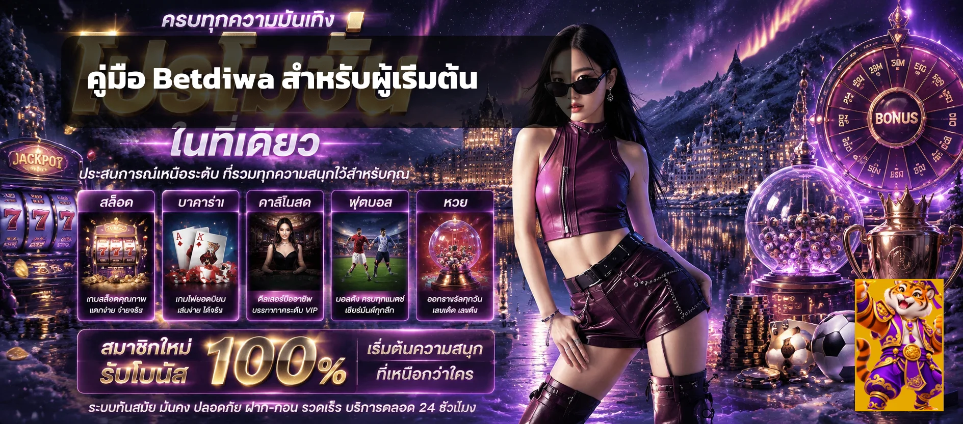 Betdiwa คู่มือผู้เริ่มต้น 10 ขั้นตอนก่อนสมัครและเล่น